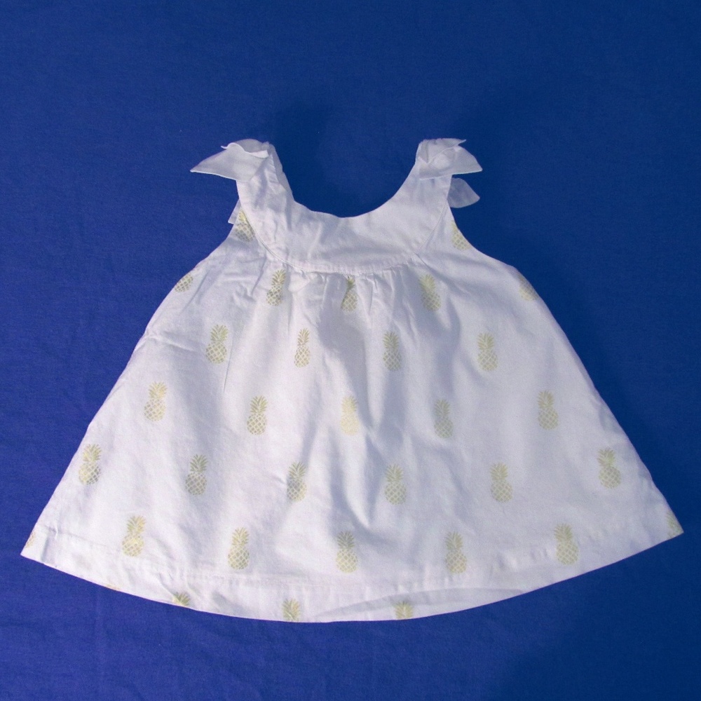 Janie and Jack Pineapple Sleeveless Top 3T